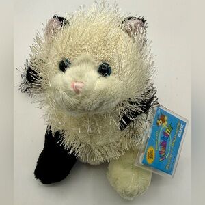 Webkinz Domino Cat Unopened
Unused Code Tag HM334 Black & White Plush Kitty NWT
